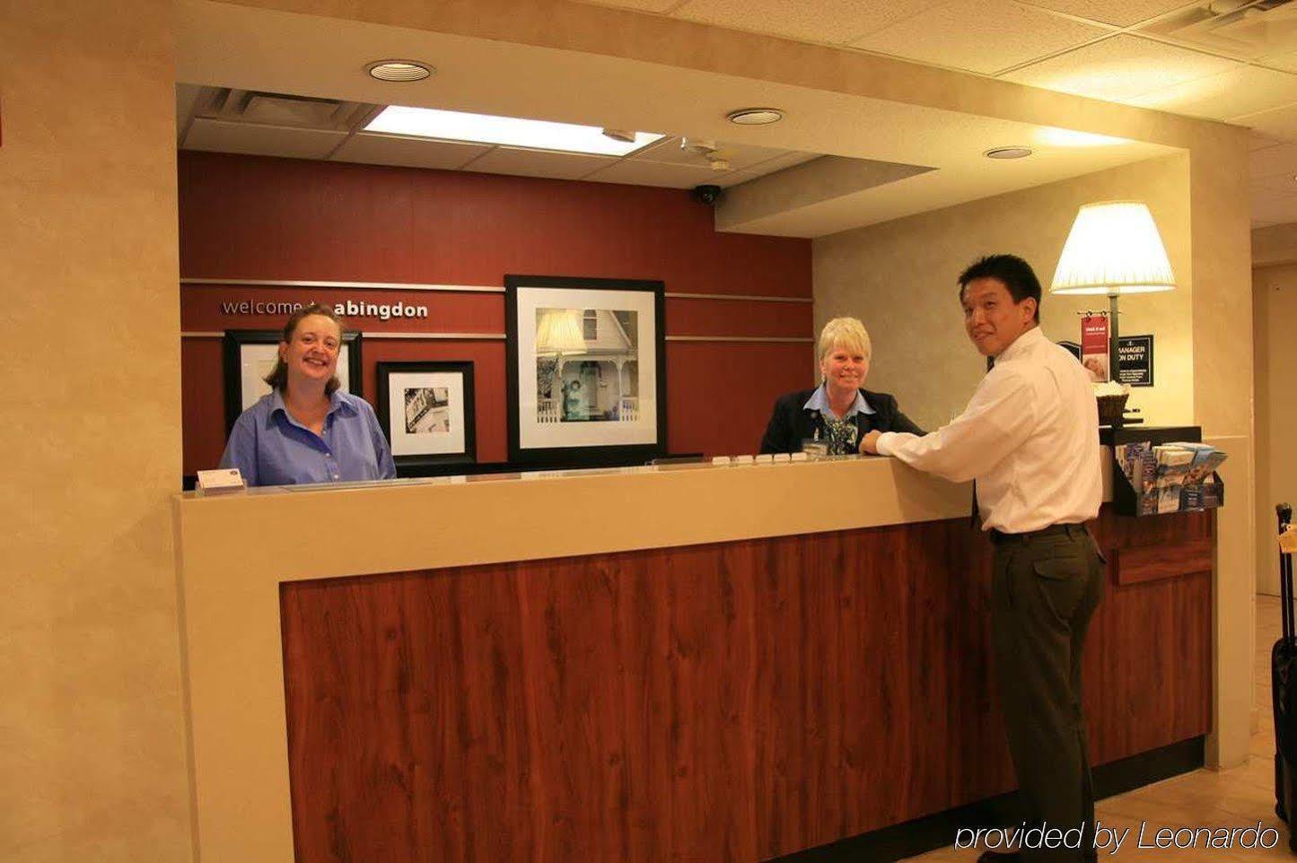 Hampton Inn Abingdon Interieur foto